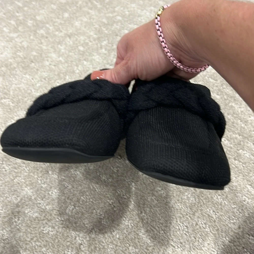 Vivaia square toe block heel loafer - pristine.  Size 9 - Picture 11 of 12